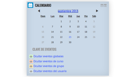 Calendario educativo